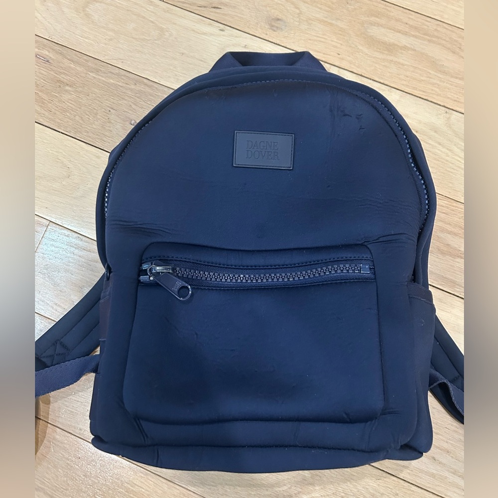 Dagne Dover Dakota neoprene Navy Backpack‎ - Picture 2 of 4